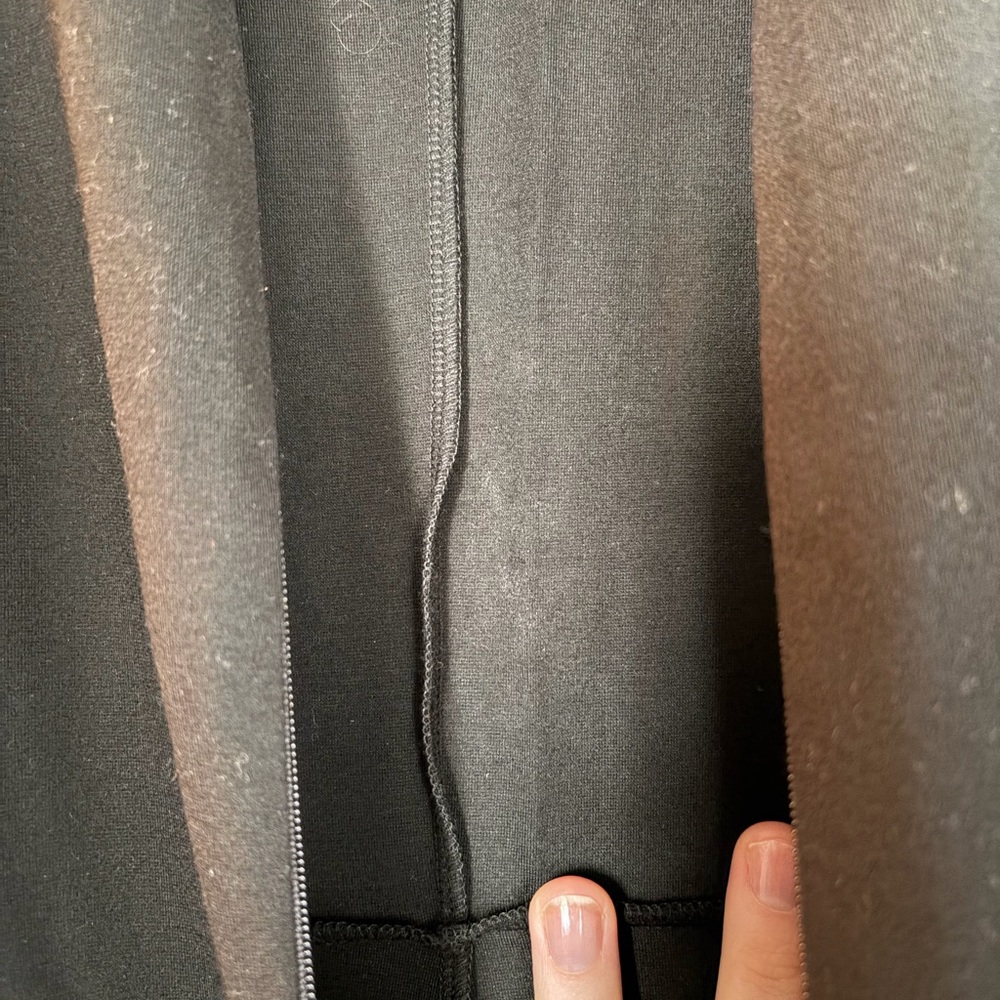 Eileen Fisher Washable Flex Ponte V- Neck Jumpsuit - Picture 5 of 10
